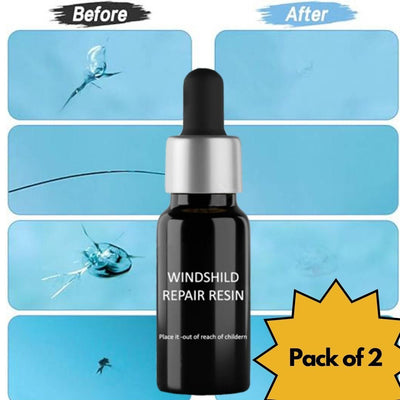 Glass Crack Repair Kit (Pack of 2)