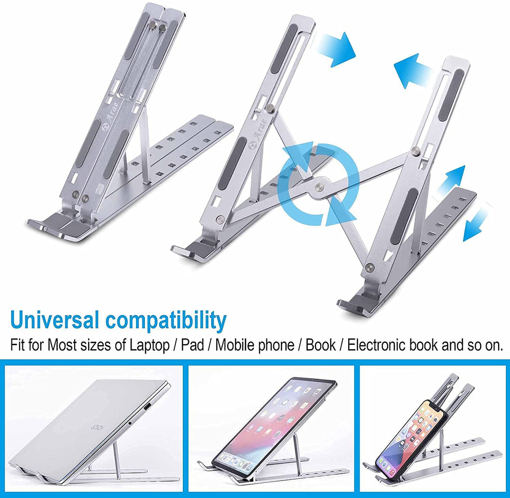 Adjustable aluminium laptop stand – photo 1 of 17
