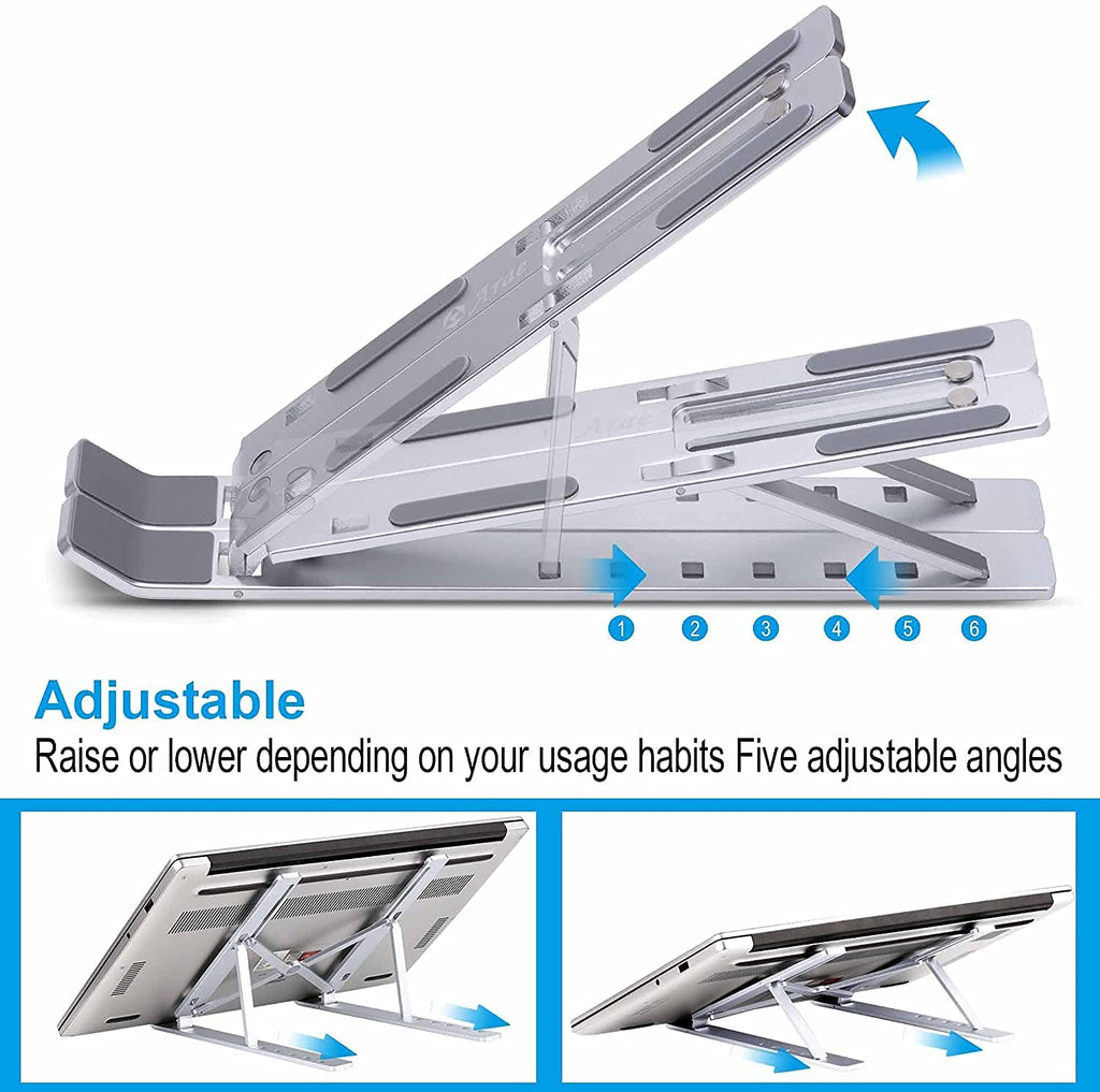 Adjustable aluminium laptop stand – photo 3 of 17
