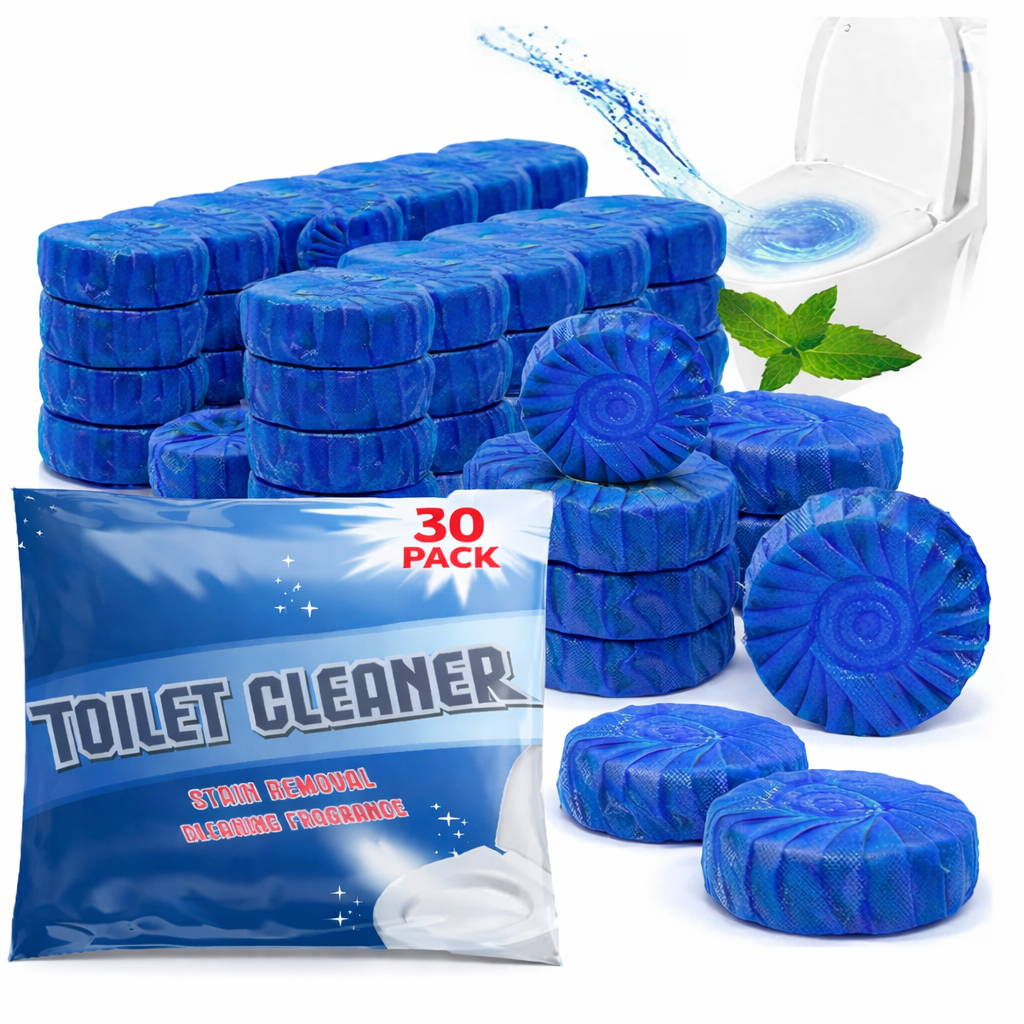 Toilet cleaning tablets pack size options