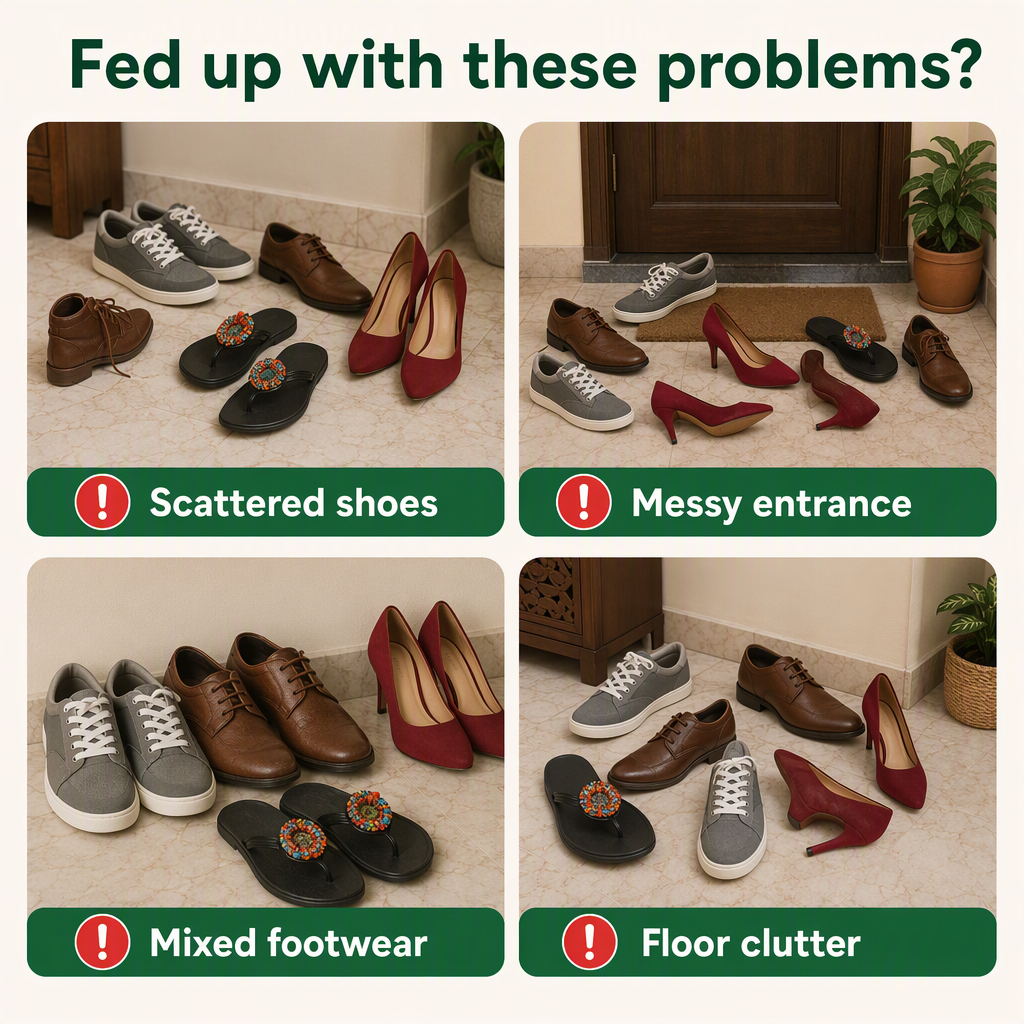 4 layer Shoe Rack – problems