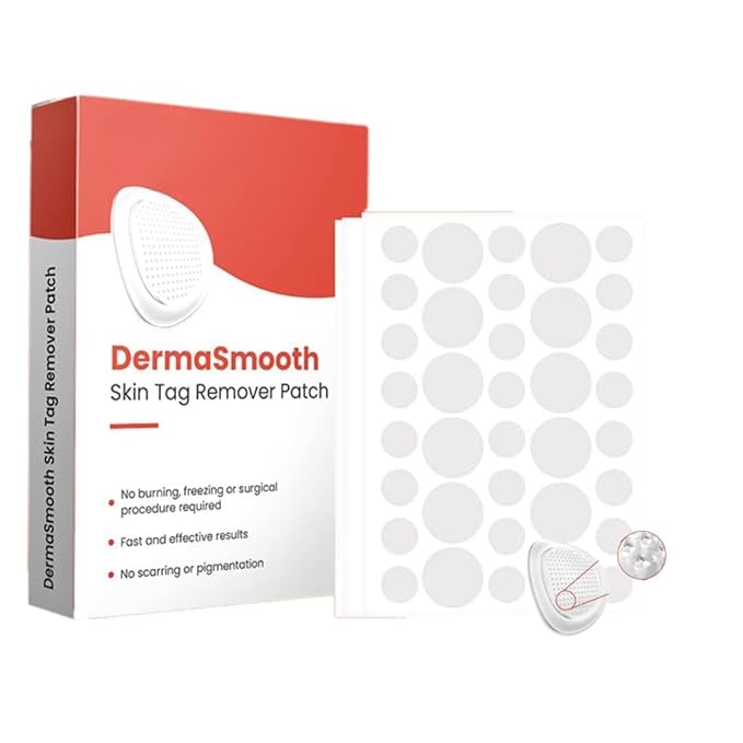 Derma Smooth skin tag patch pack front view