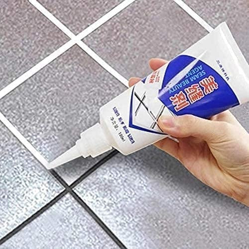 Tile gap filler tube front view
