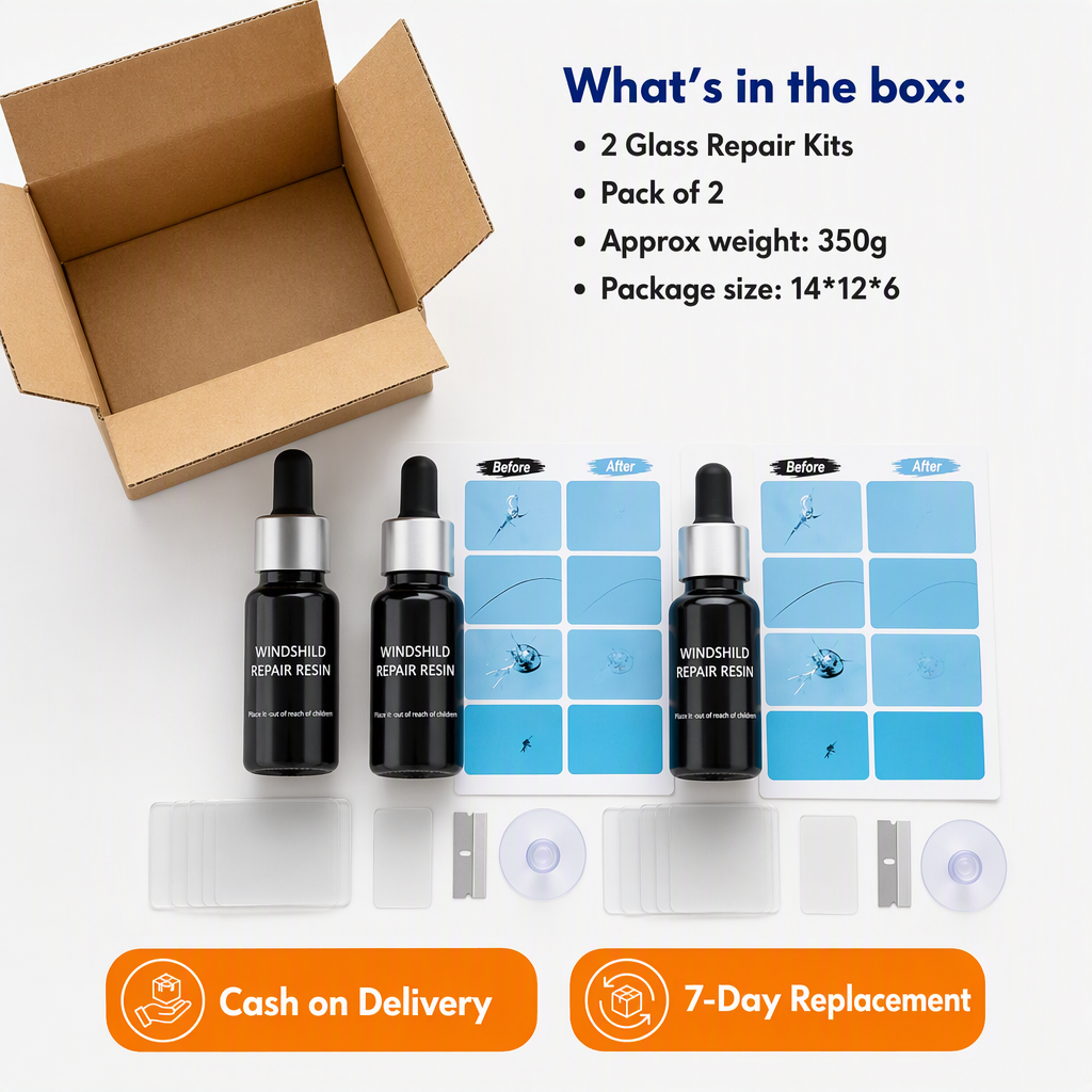 Glass Repair Kit Pack of 2 – box