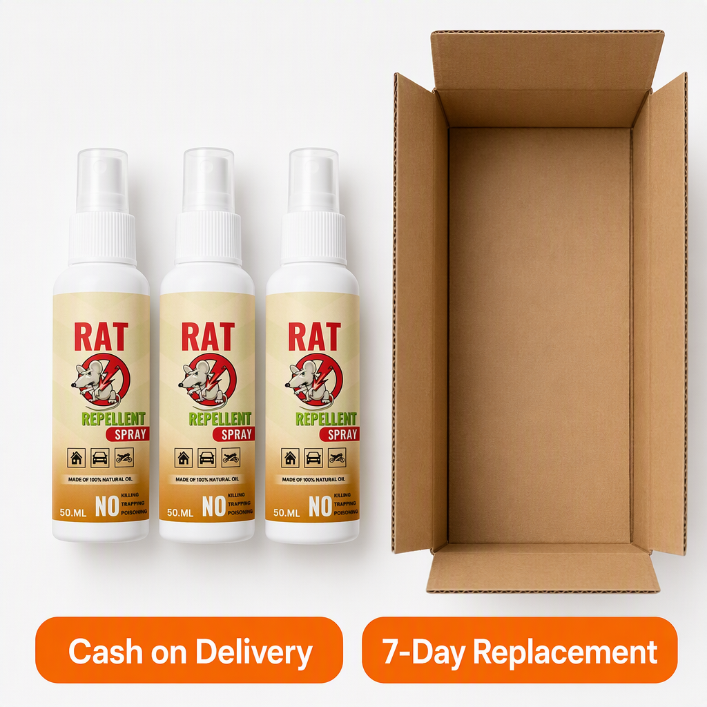 Rat Repellent Spreay 50ML (Pack of 3) – box