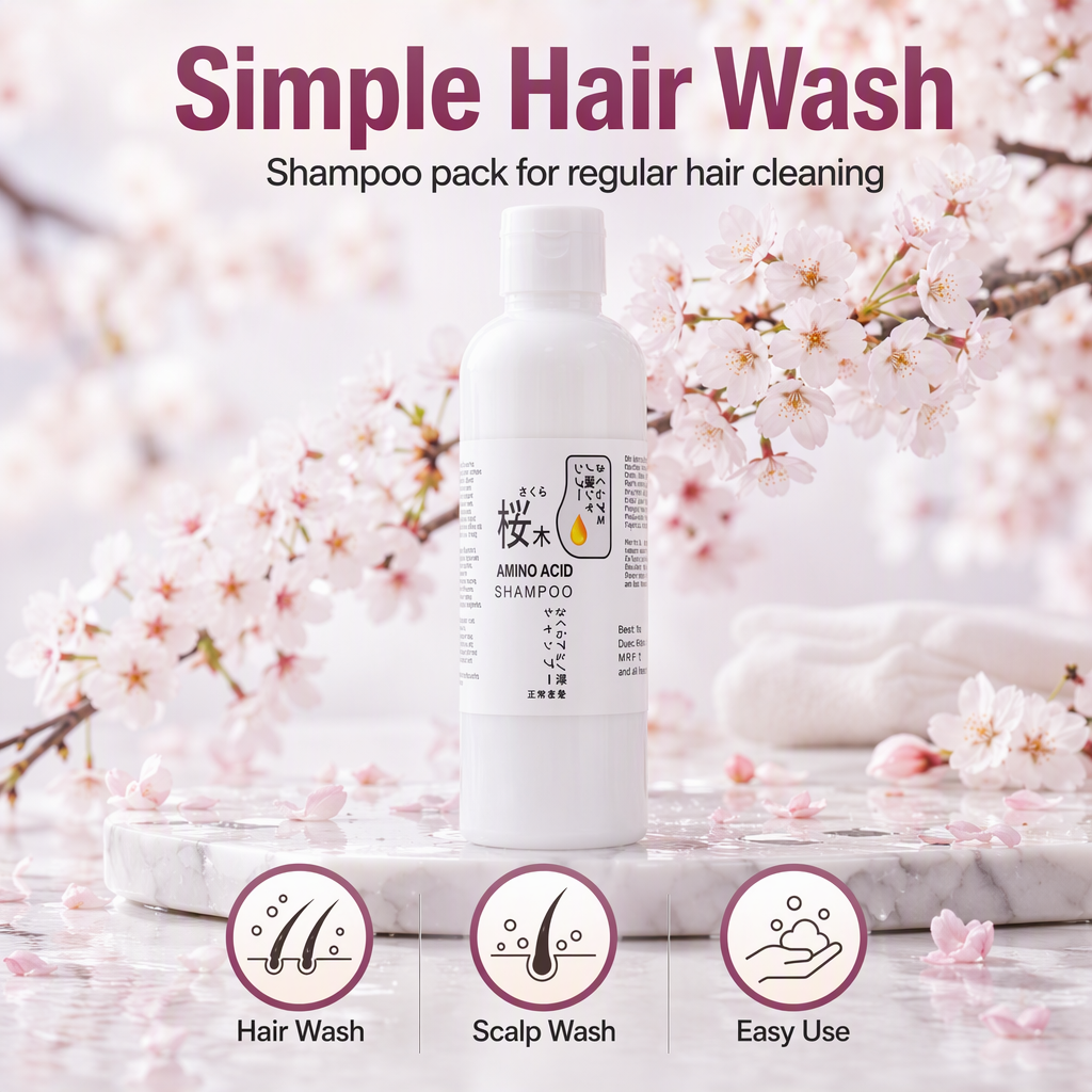 Sakura hair growth shampoo (Pack of 1) – hero