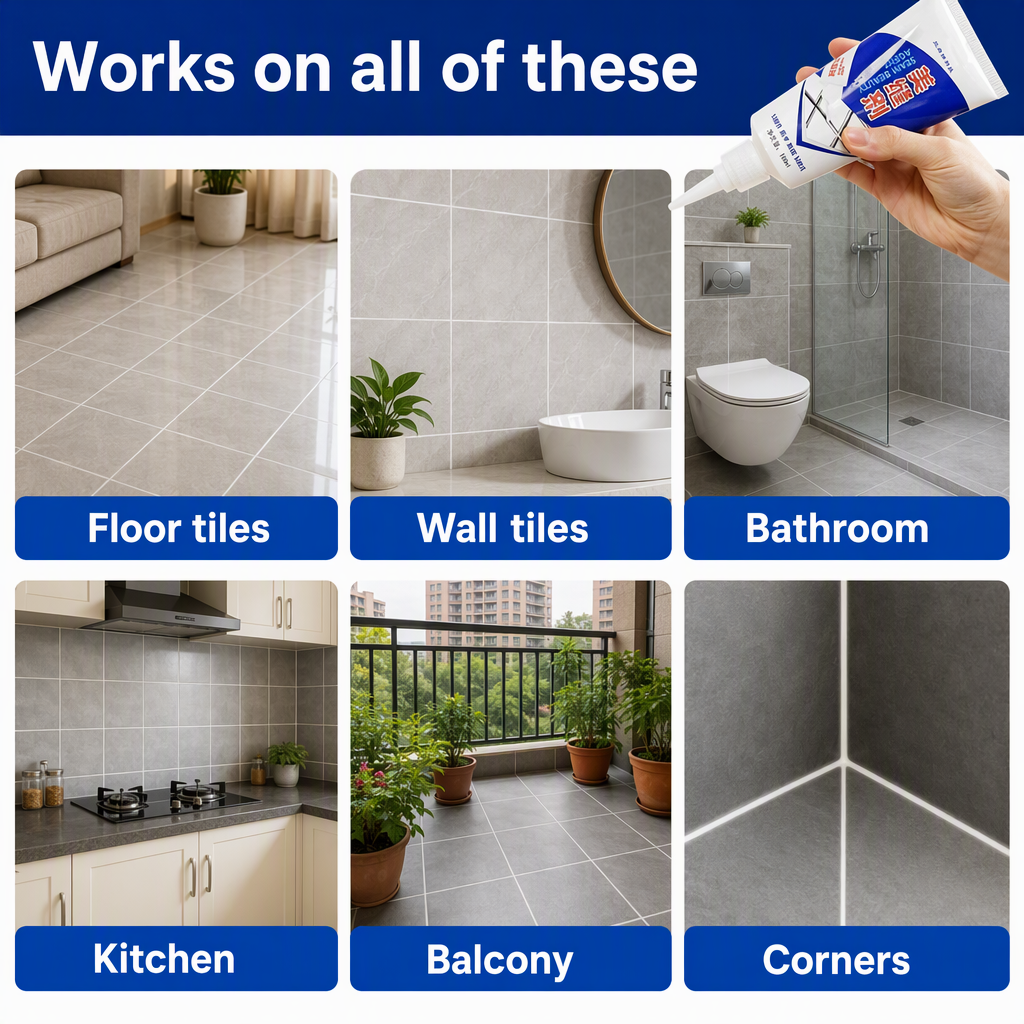Tile Gap Filler Tube – places