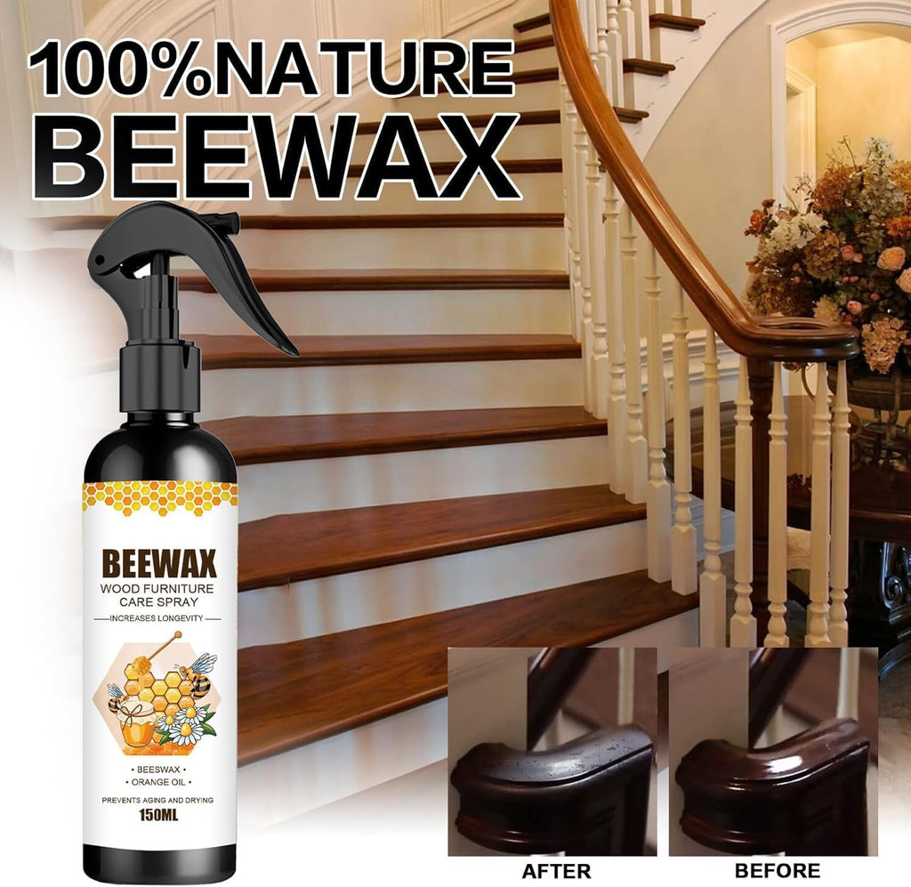 Two wood cleaner spray bottles size view